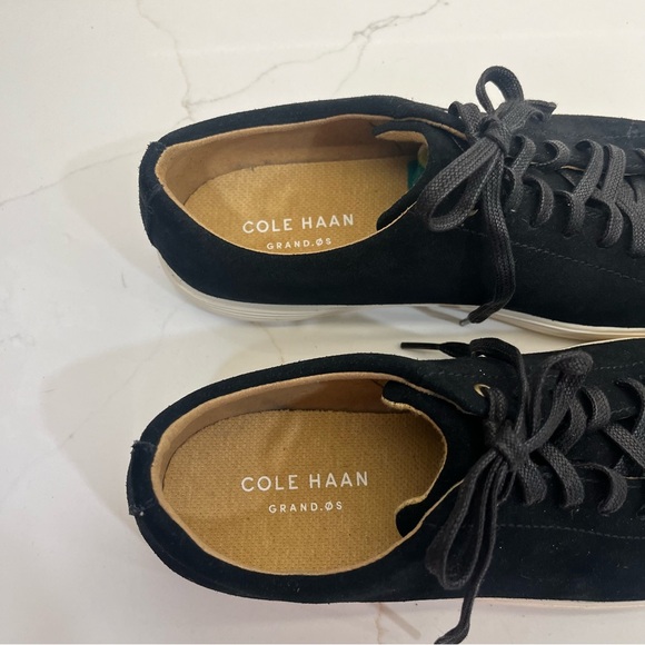 Cole Haan Grandpro Black Suede Sneakers - Picture 5 of 7